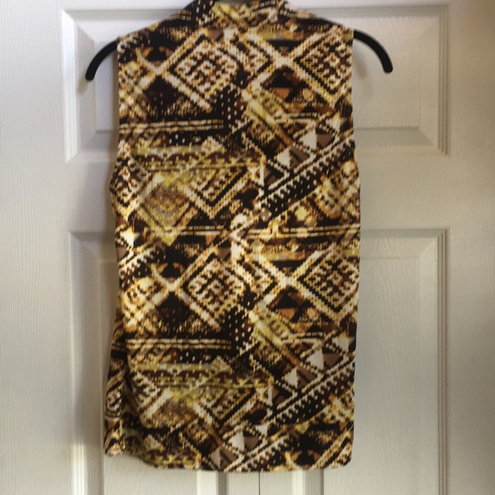 Alfani Sleeveless Cowl Neck Top - Picture 3 of 6